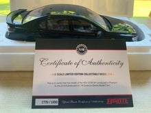 Load image into Gallery viewer, 1:18 Scale Holden HSV GTSR Black Diecast Car Model