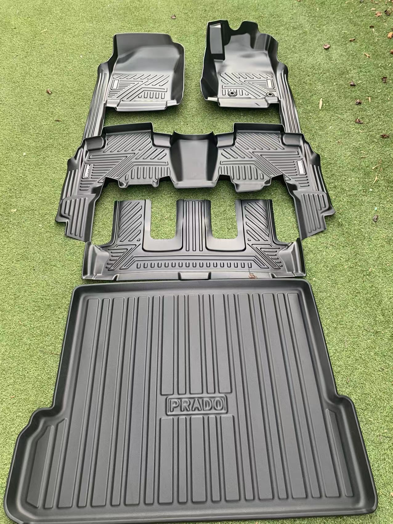 Toyota Prado 5D floor mats plus trunk Mat for 2013 to 2024 PX trucks