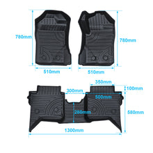 Load image into Gallery viewer, 3D TPE Car floor mat For Next Gen Ford Ranger 2022 to 2024-clearance!!!