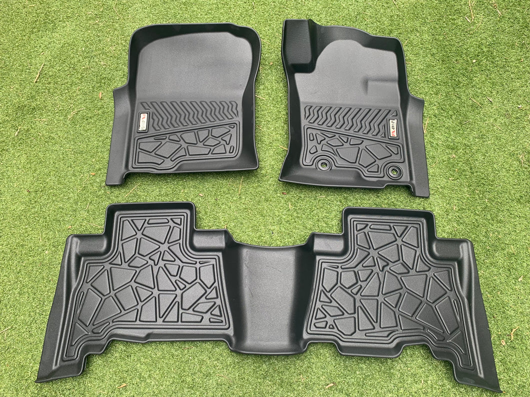 Toyota Prado LC150 3D TPE floor mat from 2013 to 2024