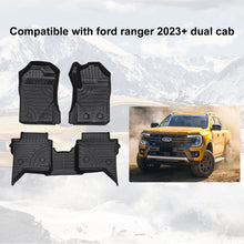 Load image into Gallery viewer, 3D TPE Car floor mat For Next Gen Ford Ranger 2022 to 2024-clearance!!!
